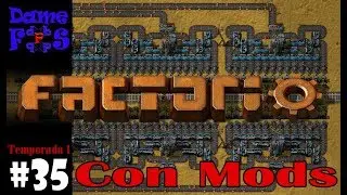 Defensa perimetral | Factorio con Mods T1 - #35 | Gameplay espa&ntilde;ol