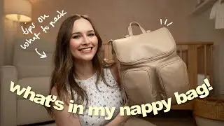 What's In my NAPPY BAG! (OiOi Nappy Bag Honest Review)