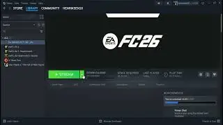 FREE STEAM ACCOUNT WITH FC 26 {2025}