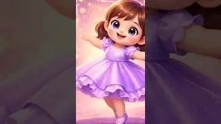 💜 Purple Colour Rhyme in Hindi | Colours for Kids #kids #shortvideos #toddlerlearning #kidsrhymes