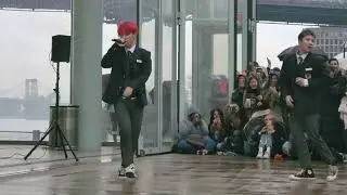A.C.E busking nyc (old town road) wow and byeongkwan