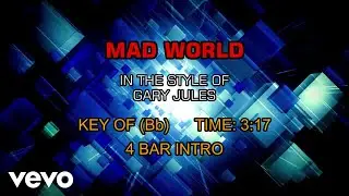 Gary Jules - Mad World (Karaoke)
