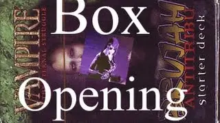 Box Opening of VTES Brujah Antitribu Starter