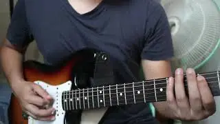 Cyndi Lauper - Girls Just Wanna Have Fun (short guitar cover)