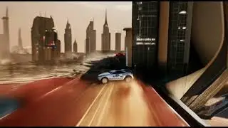 Hovercar Race - Desert City Storm