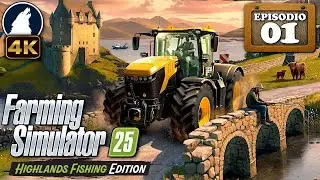 AGRICOLTURA E PESCA NEL NUOVO DLC HIGHLANDS FISHING! - FS25 Highlands Fishing | Gameplay ITA | EP.1