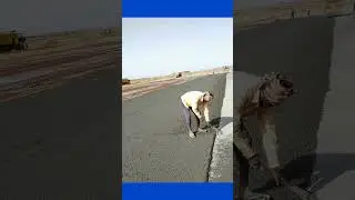 Laying of Dry Lean Concrete (DLC)