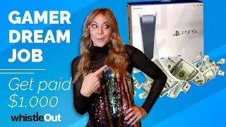 $1,000 + PS5 TO PLAY VIDEO GAMES | GAMER DREAM JOB