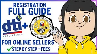 How to Register Your Online Business in DTI & BIR - FULL GUIDE 2024 Tagalog