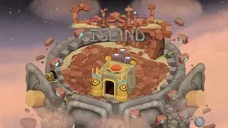 Celestial Island Young Wubbox! #mysingingmonsters #wubbox \