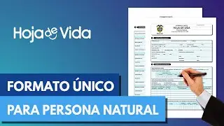 Cómo llenar el Formato Único de Hoja de Vida Persona Natural 2026 (Editar en Word)