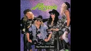 Poison - Your Mama Don't Dance (Lyrics)
