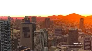 4K/60fps【神戸市内/Google Earth Studio】2022/09/28(水)