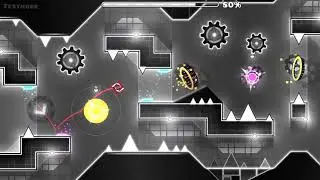 My part in Koolboom's layout collab - Geometry Dash 2.11