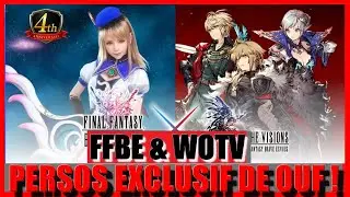 FFBE X WOTV NEWS : PERSOS EXCLUSIFS VERSION GLOBALE !