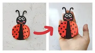 😉Easy paper bug DIY🐞😍 Easy paper bug, paper crafts, Easy paper insect craft,