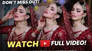 Barat Bridal Makeup Tutorial 2025-2026 | Dewy Glam Look Step by Step | Pakistani Bride