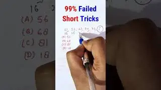 Q.208 Number series Reasoning Short Tricks  for #ssccgl #ssc #sscchsl #sscgd #sscmts