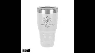 Polar Camel 30 oz Tumbler - White