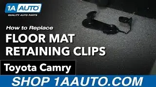 How to Replace Floor Mat Retaining Clips 01-15 Toyota Camry