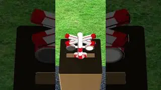 Match the railroad crossings challenge 金属型枠にハマる踏切さん1 / fumikirisan #Shorts