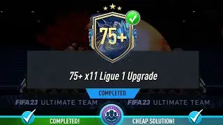 75+ x11 Ligue 1 Upgrade SBC Pack Opened - Cheap Solution & Tips - Fifa 23