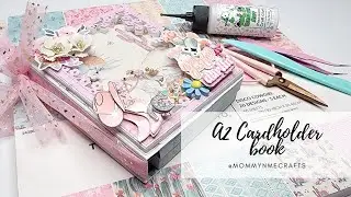 A2 Cardholder Book/ Holds 4 handmade cards and envelopes.