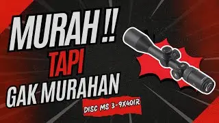 MS 3-9x40ir  telescope Discovery lock turet ramah dikantong anti getar lensa bening