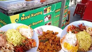 HAMPIR SAJA KEHABISAN!!! NASI KUNING PINGGIR JALAN