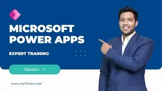 Microsoft Power Apps Training Tutorial | Online Demo Session 1 | myTectra