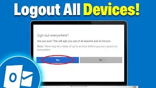 How To Logout Hotmail/Outlook From All Other Devices - Step By Step (2025 Guide)