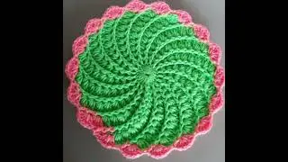 Simple crochet table mats  you can make at home. 