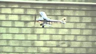 Mike Stuart Dehavilland Fox Moth UK Indoor Nats 2016 Flight 4