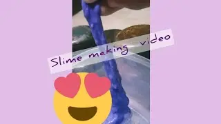 slime making | fake or real 🤔|without salt ,toothpaste,baking soda etc.. ~~ simple recipe 🌈🎇
