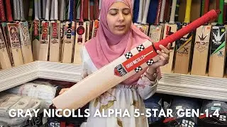 Gray Nicolls ALPHA 5-STAR GEN-1.4 English Willow Cricket Bat
