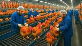 Inside the World&rsquo;s Largest Ri Chicken Factory | From Egg to Global Export || Factory View 