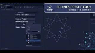 Splines Preset Tool Unreal 5