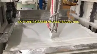 SAP PAPER ABSORBENT CORE FOR BABY DIAPER AND SANITARY PADS 