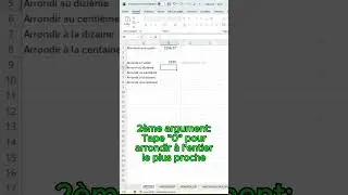 Ma&icirc;trise ARRONDI() en Seulement 14 Secondes #excel #formation #astuceexcel