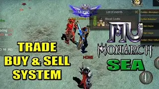 How to Trade / Buy & Sell in MU Monarch SEA (English Subs)