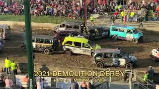 2021 Defiance County Fair - Demolition Derby 8-28-21
