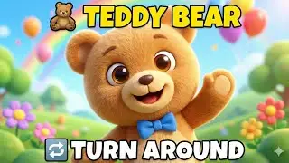 Teddy Bear Teddy Bear Turn Around 🧸✨ | Cute Nursery Rhyme #cocomelon