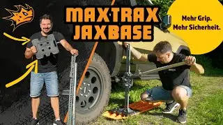 Maxtrax Jaxbase - Perfekte Unterlage f&uuml;r deinen Wagenheber