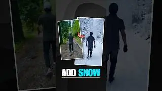 Instagram Trending Snowfall Video Editing 🤯| Ai Snowfall Effect Reels