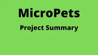 MicroPets Token - Quick Project Summary