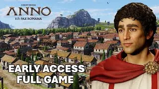 Лучшее начало в Anno 117: Pax Romana! | Игровой процесс в режиме &laquo;Песочница Лацио&raquo;