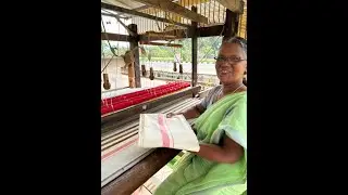 Traditional Indian Handloom Weaving