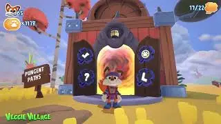 New Super Lucky's Tale (PS4) Part 29: Pungent Paths (Pt 1) Veggie Village