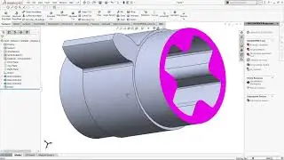 [PART - 2] Lego - Synchromesh Gearbox |SOLIDWORKS| Gear- 1