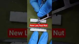 New Nut For a Les Paul | Guitar Repairs #guitar #fender #stratocaster #gibson #telecaster #lespaul